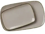 Ritzenhoff Breker Servierplatten-Set, Grau, Keramik, 2x2x2 cm, Tischkultur &