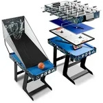 Juskys Spieltisch, Mehrfarbig, Holz, 61x82x122 cm, unisex, Spielzeug,