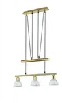 Led, Messing, Glas, F, 11x160x60.5 cm, Lampen & Leuchten, LED Beleuchtung,