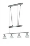 Led, Silber, Glas, F, 80.5x160x11 cm, Lampen & Leuchten, LED Beleuchtung,