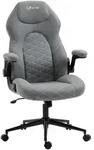 Vinsetto B&uuml;rostuhl,, Hellgrau, Kunststoff, 69.5x122x65.5 cm, Arbeitszimmer,