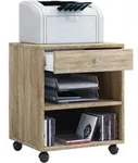 Mid.you Rollcontainer, Sonoma Eiche, Holzwerkstoff, 1 F&auml;cher, 1 Schublade(n)