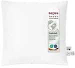 beties Heimtextil Daunenkissen, Wei&szlig;, Naturmaterialien, Textil, Uni, F&uuml;llung: