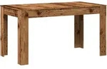 vidaXL Esstisch, Braun, Holzwerkstoff, 74.5x76x140 cm, Esszimmer, Tische, Esstische