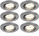 Led, Silber, Metall, Rund, 8.3x6x8.3 cm, Lampen & Leuchten, LED Beleuchtung,
