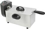Atrigo Fritteuse, Silber, Metall, Kunststoff, 3 L, 52x26.5x26.5 cm, abnehmbarer