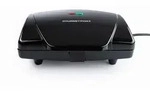 Gourmetmaxx Waffeleisen GOURMETmaxx, Schwarz, Metall, Kunststoff, 17.8x8x22 cm,