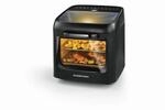 Gourmetmaxx Minibackofen GOURMETmaxx, Schwarz, Metall, Kunststoff, 33.7x35.5x44.6 cm,