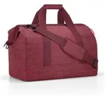 Reisenthel Reisetasche Allrounder L twist maroon, Bordeaux, Textil, 48x39.5x29...