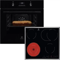Electrolux BACKOFENSET Schwarz 60x59.8x56 cm, Energieeffizienzklasse: A (D-A+++)