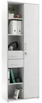 Mid.you Aktenschrank, Hellgrau, Holzwerkstoff, 8 F&auml;cher, 2 Schublade(n) Schubladen,