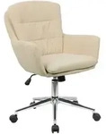 Svita B&uuml;rostuhl, Beige, Textil, 60x84x60 cm, Arbeitszimmer, B&uuml;rost&uuml;hle,
