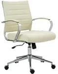 CLP Drehstuhl, Creme, Metall, 57x90x62 cm, Arbeitszimmer, B&uuml;rost&uuml;hle, Drehst&uuml;hle