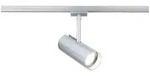 Paulmann Schienensystem-Strahler URail Theron, Chrom, Kunststoff,