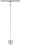 Paulmann Schienensystem-H&auml;ngeleuchte URail Tyros, Chrom, Kunststoff, 130 cm, Lampen