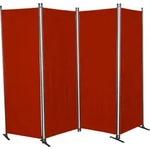 Boxxx Sichtschutz, Grau, Bordeaux, Metall, Kunststoff, 220x165x25.2 cm, Sonnen- &