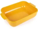 Peugeot Auflaufform, Gelb, Keramik, 40x8.3x27.2 cm, Kochen, Auflaufformen