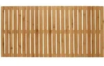 Badematte, Braun, Naturmaterialien, 50x100 cm, Badtextilien, Badematten