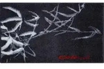 Grund Badteppich Colani 23, Anthrazit, Textil, B&auml;ume, rechteckig, 70x120 cm,