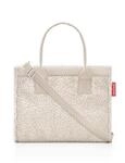 Reisenthel Einkaufstasche Daily shopper XS teddy sand, Creme, Textil, 4 L, 27x21x14