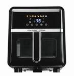 Gourmetmaxx Heissluftfritteuse GOURMETmaxx, Schwarz, Silber, Metall, Kunststoff, 5 L,