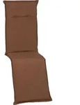Gardenson Relaxsesselauflage, Sand, Textil, Uni, F&uuml;llung: Schaumstoff,