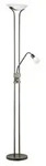 Led, Braun, Glas, Rund, 25.5x180x40 cm, Lampen & Leuchten, Innenbeleuchtung,