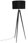 Zuiver Stehlampe, Schwarz, Metall, 50x157x50 cm, Lampen & Leuchten,...
