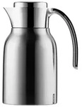 Helios Isolierkanne, Silber, Metall, 1 L, 11.2x20.4x16.5 cm, doppelwandig,