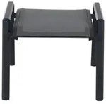Siena Garden Gartenhocker, Anthrazit, Metall, Kunststoff, rechteckig, 59x47x56.5 cm,