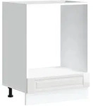 vidaXL Herdumbauschrank, Wei&szlig;, Holzwerkstoff, 46x81.5x60 cm, K&uuml;chen, K&uuml;chenm&ouml;bel,