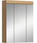 Mid.you Spiegelschrank, Eiche Artisan, Holzwerkstoff, 6 F&auml;cher, 60x79x18 cm,...