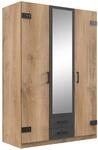 Mid.you Dreht&uuml;renschrank Wimex Liverpool, Graphit, Eiche, Holzwerkstoff, 2