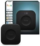 Philips HUE Steuerelement, Schwarz, Kunststoff, 9.2x2.6x9.2 cm, Lampen &...