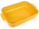 Peugeot Auflaufform, Gelb, Keramik, 36x7.5x23.6 cm, Kochen, Auflaufformen