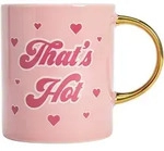 Paris Hilton Kaffeetasse Paris Hilton, Rosa, Keramik, Schriftzug, 450 ml,...
