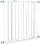 Hauck Treppenschutzgitter Clear Step 2 Set, Wei&szlig;, Metall, Kunststoff, 84 -...