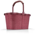 Reisenthel Einkaufskorb Carrybag twist maroon, Bordeaux, Textil, 22 L, 48x29x28...