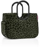 Reisenthel Einkaufstasche Loopshopper L teddy leo olive, Dunkelgr&uuml;n, Textil,