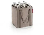 Reisenthel Flaschentr&auml;ger Bottlebag herringbone mokka, Mokka, Textil, 24x28x24 cm,