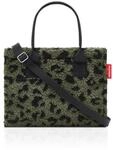 Reisenthel Einkaufstasche Daily shopper XS teddy leo olive, Dunkelgr&uuml;n, Textil,