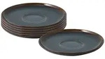 like.Villeroy & Boch Kaffeeuntertassen, Dunkelblau, Keramik, Kaffee & Tee, Tassen,