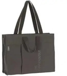 L&auml;ssig Wickeltasche, Anthrazit, Textil, 13x32x43 cm, Baby on Tour, Kinderwagen,