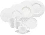 Villeroy & Boch Kombiservice, Wei&szlig;, Keramik, 30-teilig, 2x2x2 cm, Essen & Trinken,