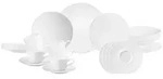 Seltmann Weiden Kombiservice, Wei&szlig;, Keramik, 30-teilig, Rund, 2x2x2 cm, Essen &