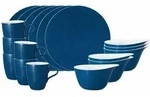 Seltmann Weiden Fr&uuml;hst&uuml;cks-Set, Blau, Keramik, 18-teilig, Rund, 2x2x2 cm, Essen &