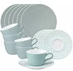 Seltmann Weiden Kaffeeservice, Gr&uuml;n, Keramik, 18-teilig, Rund, 2x2x2 cm, Essen &