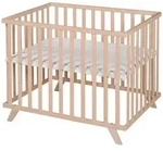 Roba Laufgitter, Natur, Holz, Rechteckig, 73x77x98.5 cm, Babym&ouml;bel, Laufstall Baby
