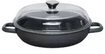 Riess Schmorpfanne, Dunkelgrau, Metall, Kochen, Pfannen, Bratpfannen