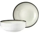 Seltmann Weiden Suppenteller, Beige, Grau, Keramik, Rund, Essen & Trinken, Geschirr,